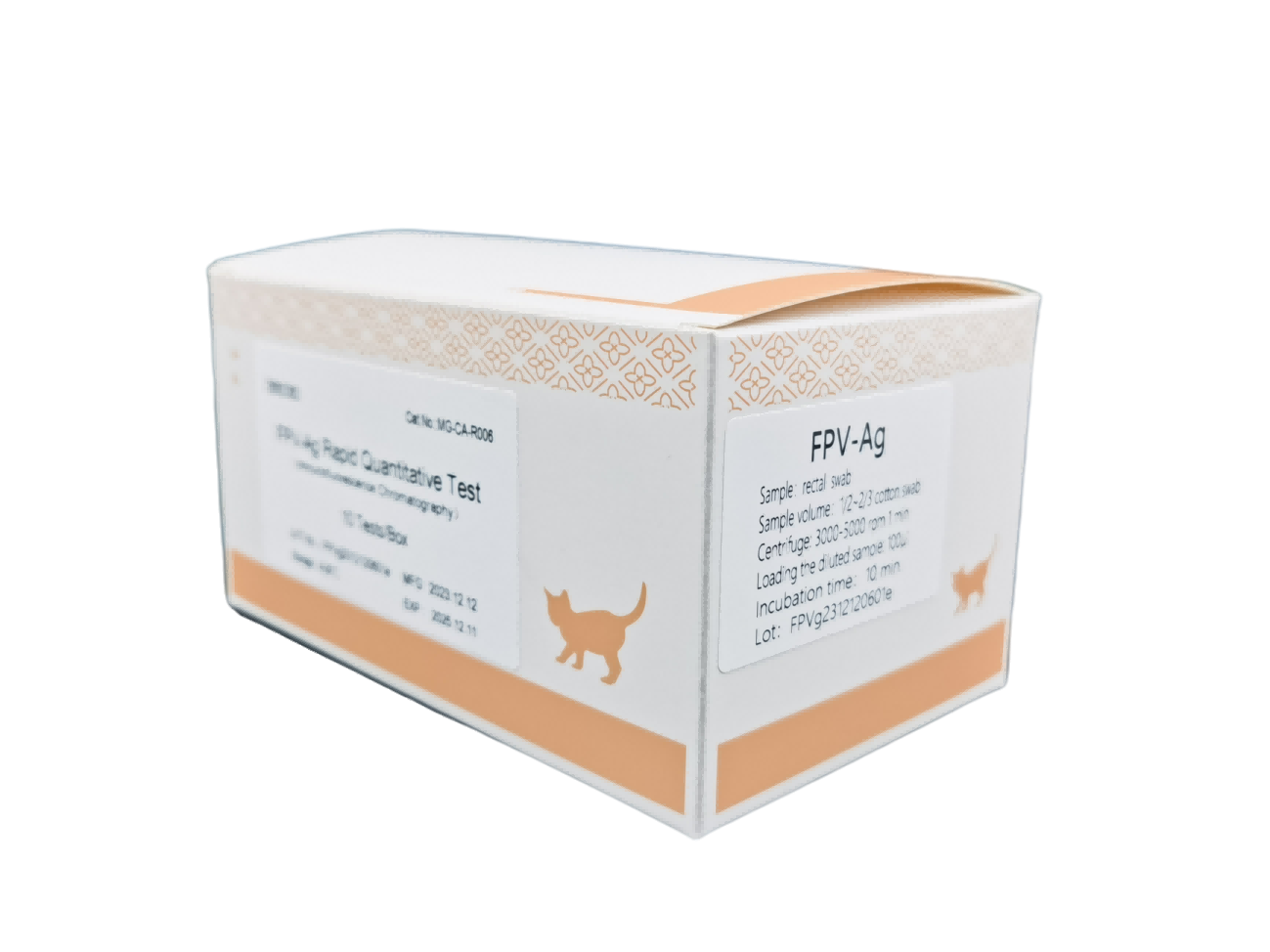 Migi (Cat) Feline Panleukopenia Virus Antibody (FPV-Ab) Rapid Quantitative Test