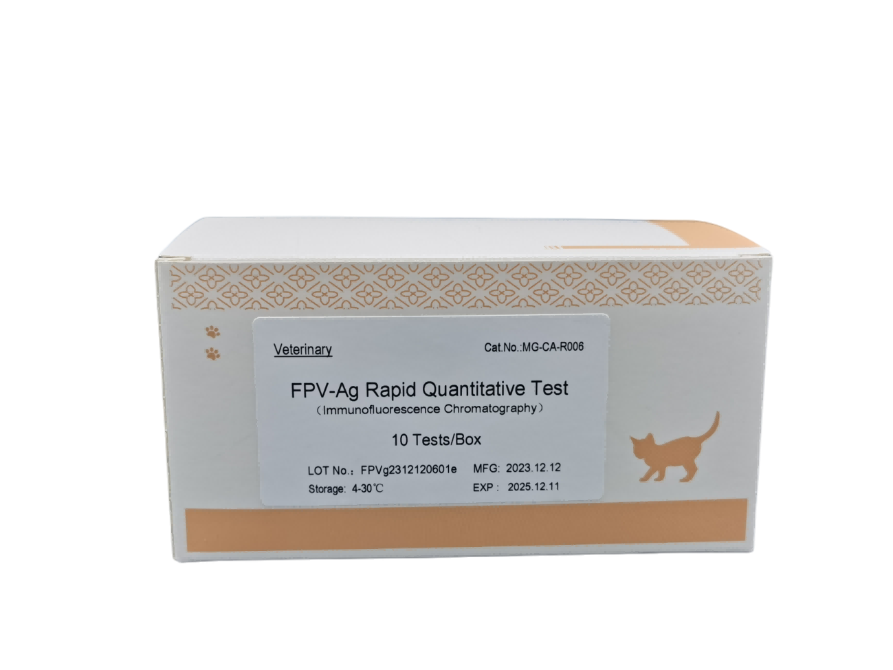 Migi (Cat) Feline Panleukopenia Virus Antigen (FPV-Ag) Rapid Quantitative Test Kit